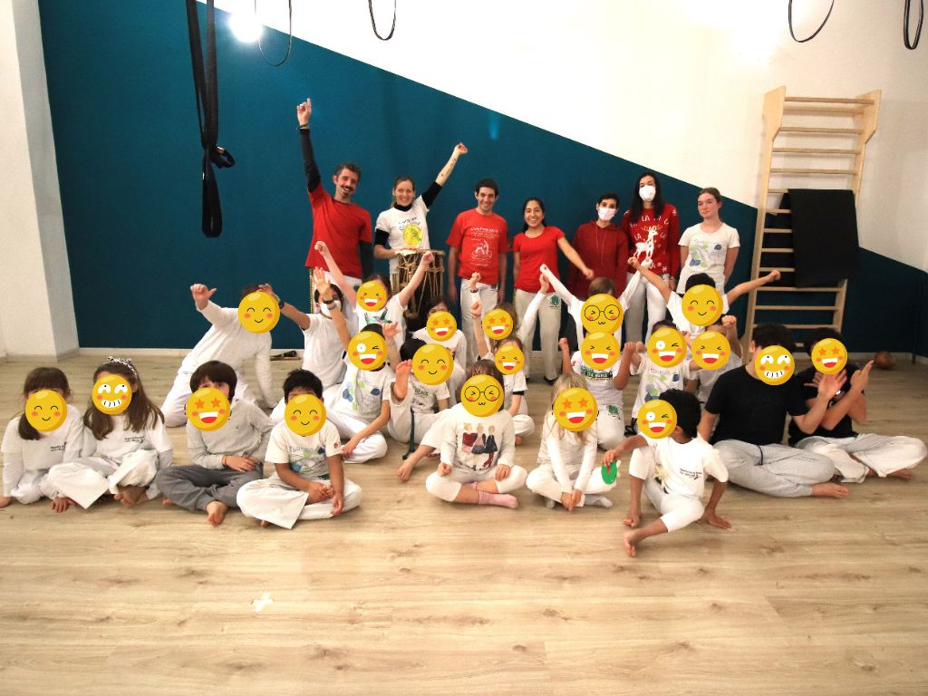 capoeira bambini gruppo
