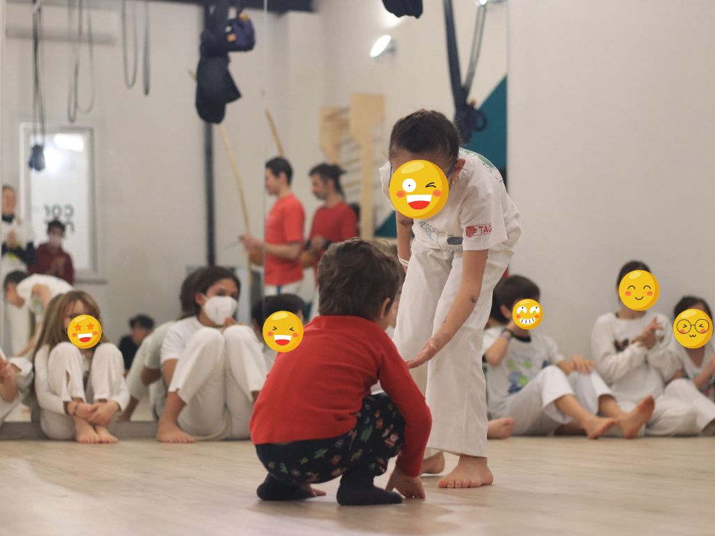 capoeira bambini gioco