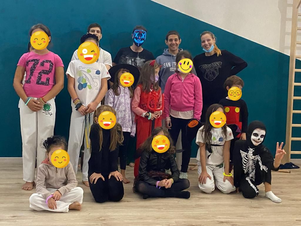capoeira halloween milano bambini